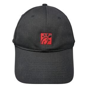 Team Style Oobe Slideback Baseball Cap Black One Size Adjustable Embroidered